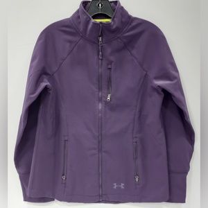 NWOT Under Armour Storm water resistant jacket w/neon green glow in dark…